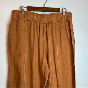 Soft Surroundings Burnt Orange Via Serravale Pants Lightweight Large